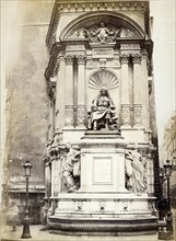 Fontaine Molière (1622-1673). Photo début 20e.