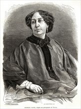 George Sand est le pseudonyme d'Amandine Aurore Lucile Dupin, plus tard baronne Dudevant, écrivain