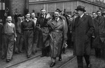 Adolf Hitler. Besuch bei der rheinisch-westfälischen Industrie. Visite à l'industrie rhénane de