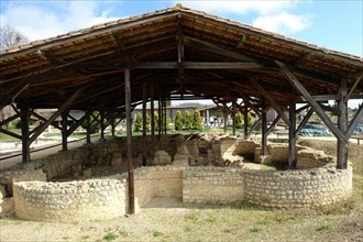Fouille villa gallo romain de Séviac