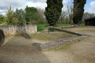 Fouille gallo-romaines de Séviac. Gers. La villa gallo-romaine de Séviac restitue le cadre de vie