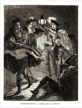 Christophe Colomb face à la révolte de son équipage