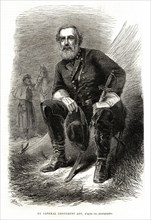 Guerre de Sécession (1864).  Robert Edward Lee (Stratford, Virginie, 19 janvier 1807 - Lexington,