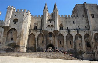 Palais des papes d'Avignon.