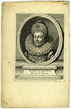 Marie de Médicis, née le 26 avril 1575 à Florence, morte le 3 juillet 1642 à Cologne, Reine de