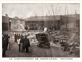 Catastrophe ferroviaire à Choisy-le-Roy. Petit Journal: Dimanche 25 novembre 1900.