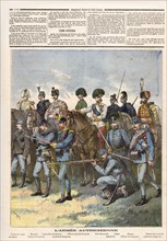 Le Petit Journal (supplément Illustré) du Samedi 30 avril 1892. N° 75. L'armée autrichienne.