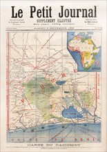 Carte du Dahomey