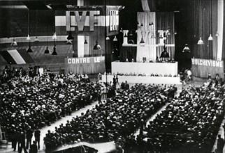 LVF meeting at the Vélodrome d'Hiver, 1941