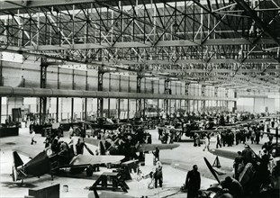 French aircraft factory in 1939