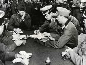 German surrender at Saint-Nazaire, 1945