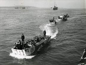 Barges LCA du Débarquement, 1944