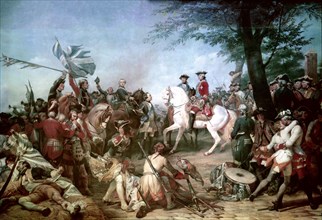 Vernet, La Bataille de Fontenoy, 11 mai 1745 (détail)
