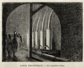 The Parisian sewers.