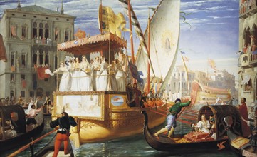 Herbert, The Brides of Venice Being Taken to the Wedding