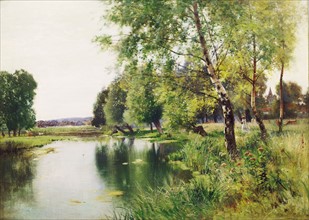 Parton, A River Landscape in Summer