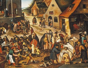 Breughel, Les Sept Actes de Pitié