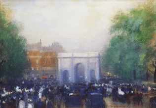Hoeterickx, A View of Marble Arch