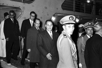 Ferhat Abbas et Belkacem Krim (1961)