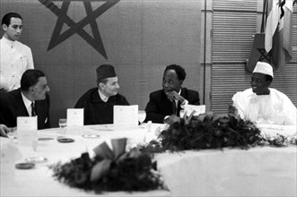 Conférence de Casablanca, dîner à l'hôtel Marhaba (1961)
