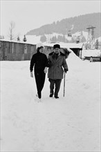 Abel Gance et Nelly Kaplan