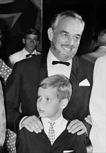 La famille princière de Monaco vers 1965