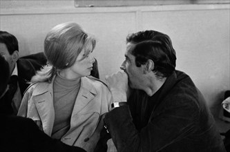Catherine Deneuve et Roger Vadim, 1963