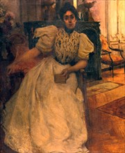'Madeline Gide', 1897. Artist: Paul Albert Laurens