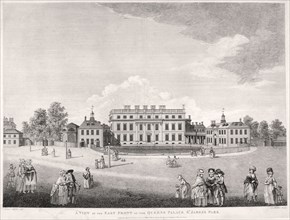East front of Buckingham House, Westminster, London, 1796. Artist: James Miller