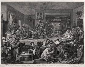 'An election entertainment', plate I of The Election, 1755. Artist: William Hogarth