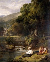 'Borrowdale', Cumbria, 1821. Artist: William Collins