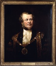 Sir Sills John Gibbons, Lord Mayor 1871. Artist: John Edgar Williams