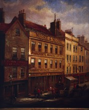 Bishopsgate, London, in 1871, (1872). Artist: Walter Riddle