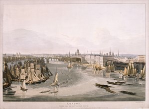 View of London, 1816. Artist: Robert Havell