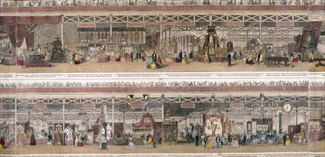 Great Exhibition, Crystal Palace, Hyde Park, London, 1851. Artist: Anon