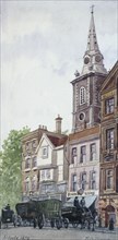 Aldgate High Street, London, 1870. Artist: EA Phipson
