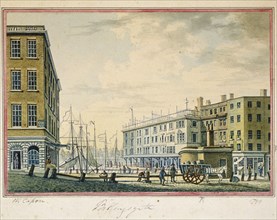 Billingsgate Market, London, 1799. Artist: William Capon