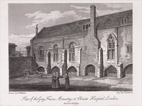 Christ's Hospital, London, 1812. Artist: James Lambert