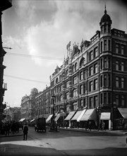Hotel Cranbourn. Shafesbury Avenue, Westminster, London, 1921