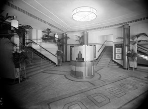 Entrance foyer to Odeon cinema, Chingford Mount, London, c1935
