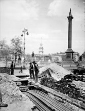 Trafalgar Square, Westminster, London, 1930-1935