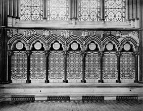 Chapter House, Salisbury Cathedral, Salisbury, Wiltshire, after 1850s