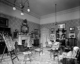 Interior at the Albany, Piccadilly, London, 1903
