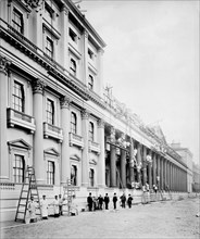 Painting Carlton House Terrace, Westminster, London, 1898