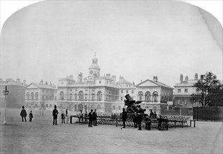 West front of Horse Guards, Westminster, London, c1860