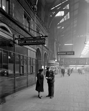Liverpool Street Station, London, 1950 Artist