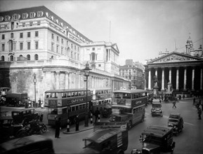 The Bank of England, City of London, c1930s