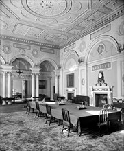Court Room in the Bank of England, City of London