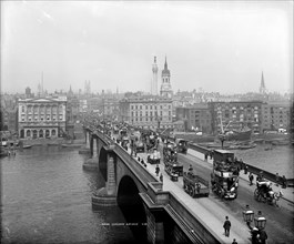 London Bridge, City of London, c1900