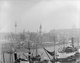Shipping in the Pool of London, from London Bridge to Billingsgate